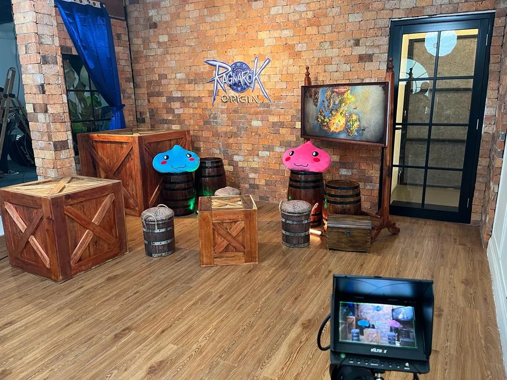 Desain booth exhibition untuk corporate expo di Jakarta