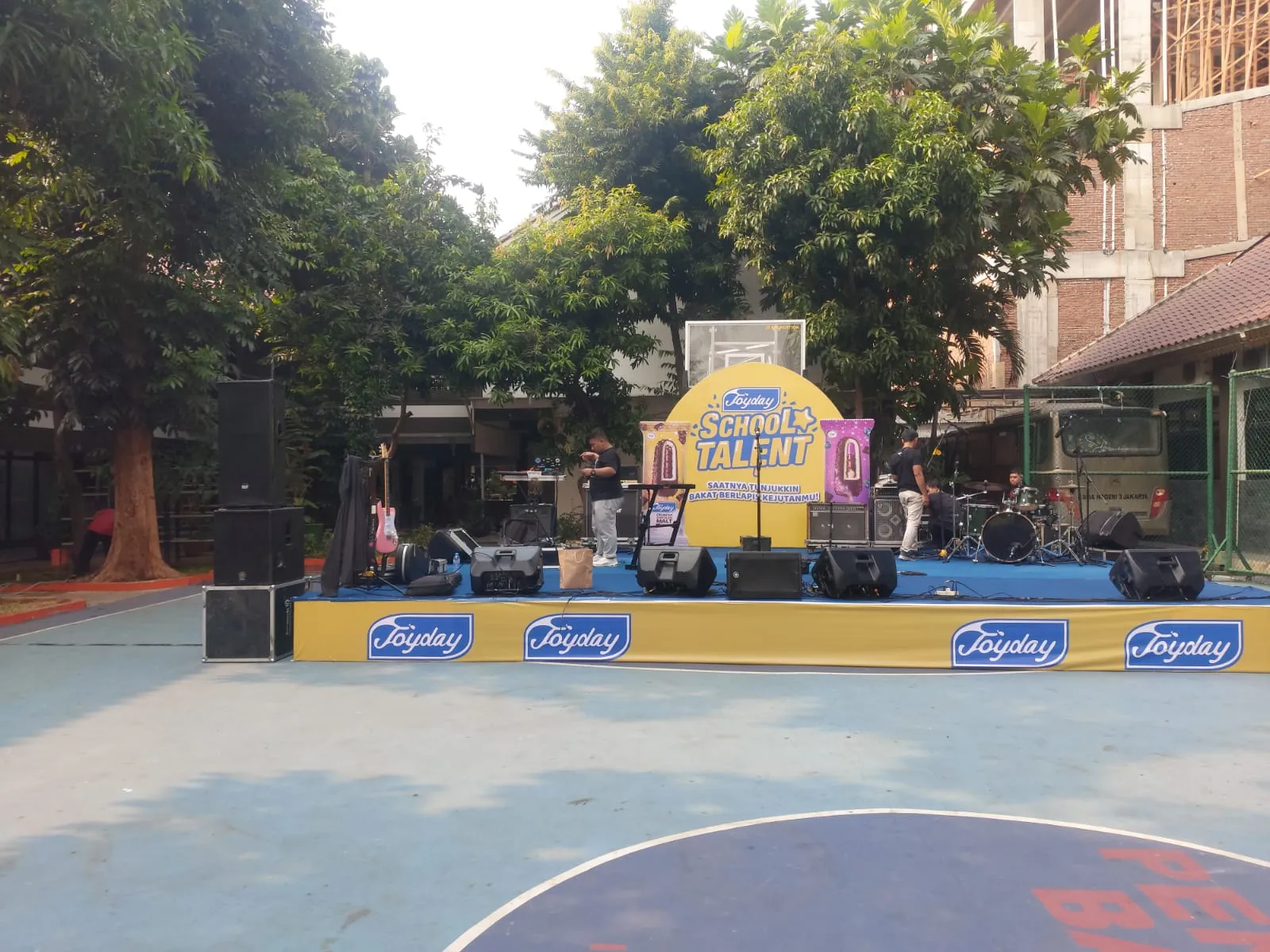 Backdrop event dan booth custom ArsenEO