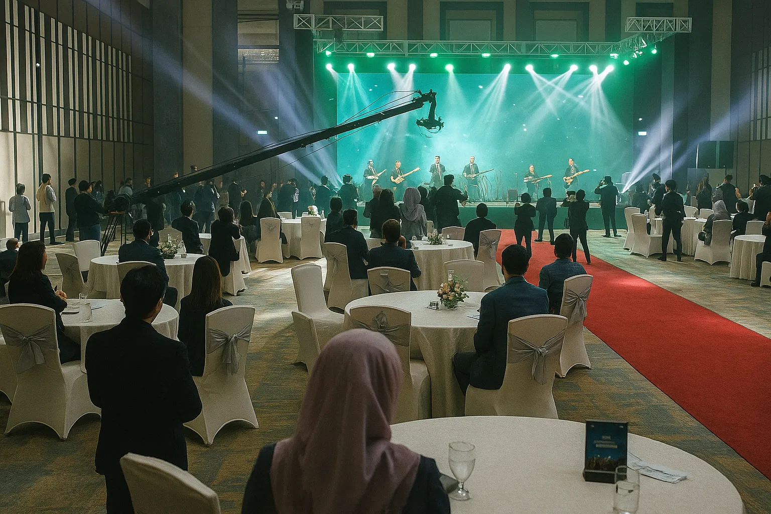 Lighting event profesional untuk event organizer Jakarta Timur pada seminar dan gathering