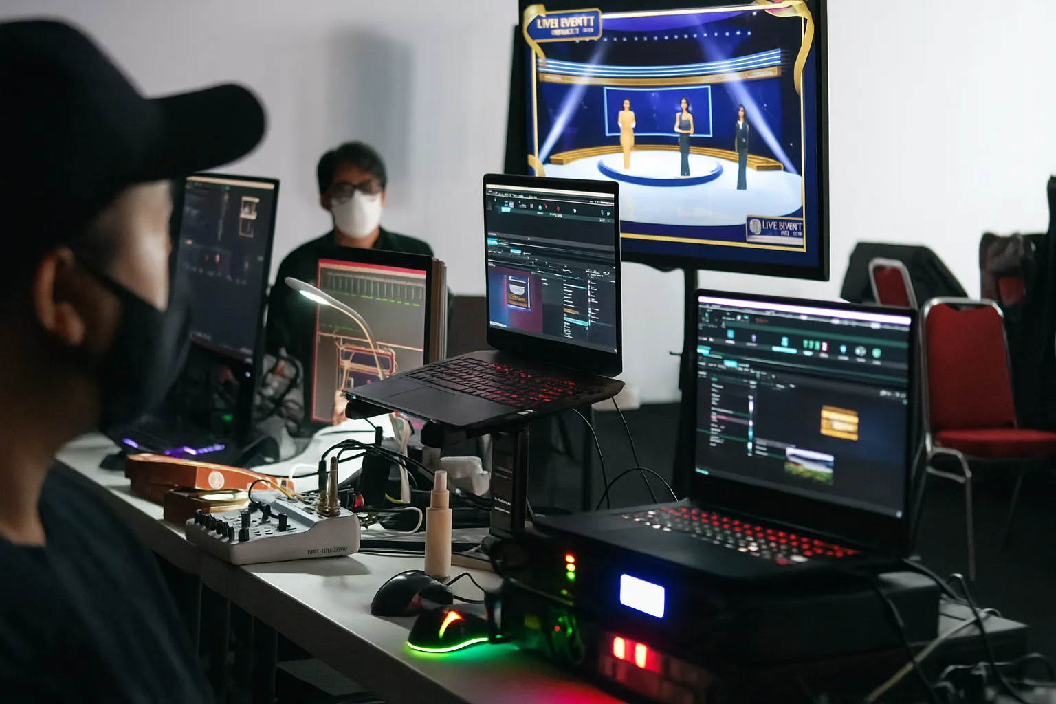 Setup live streaming profesional untuk event organizer Jakarta Barat dan acara hybrid perusahaan