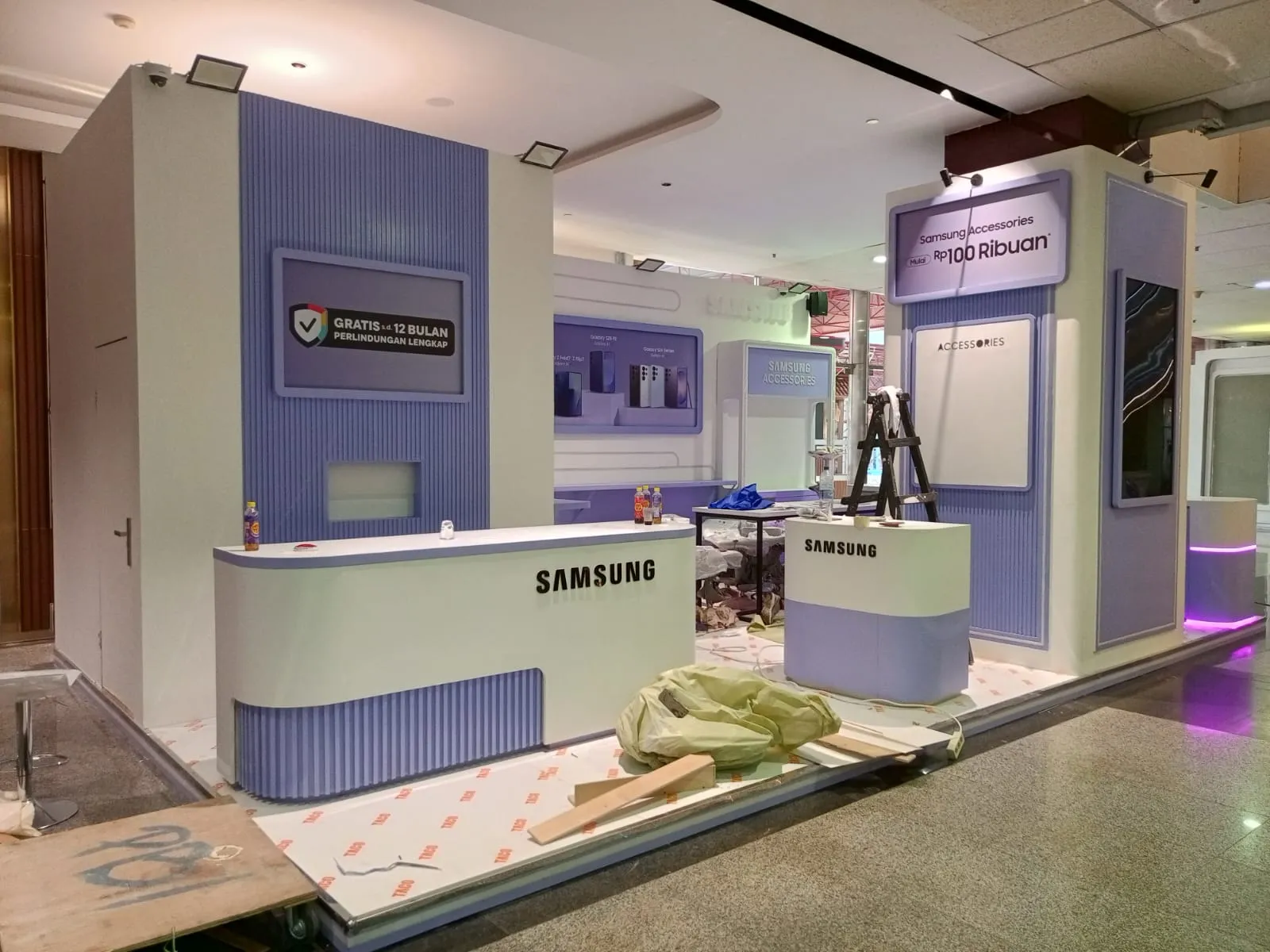 Booth Pameran Samsung PRJ Kemayoran