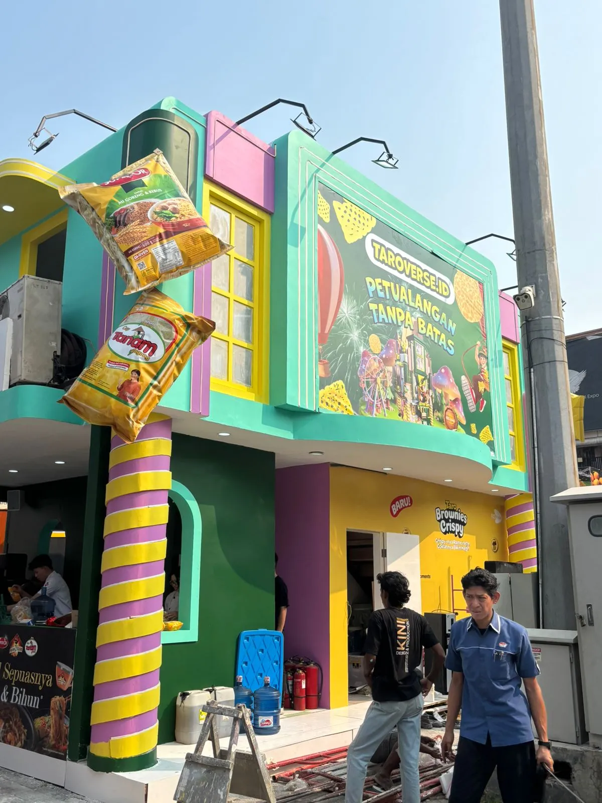 Brand Activation Taro PRJ Kemayoran Jakarta 2026