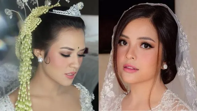 Hasil makeup artist wedding dengan detail rapi dan mewah